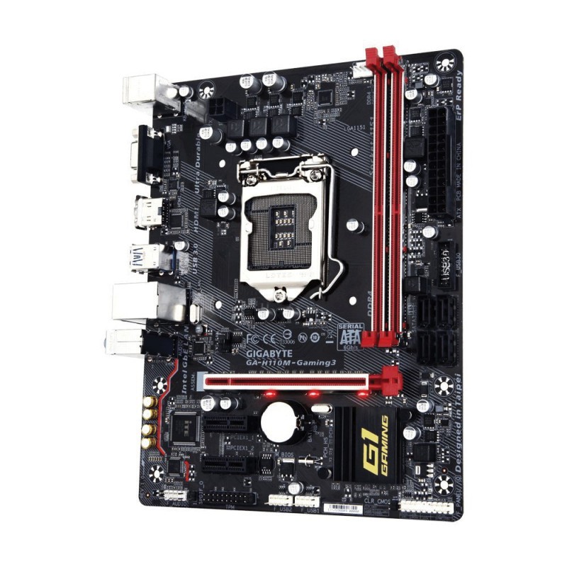 Bo Mạch Chủ-Mainboard Gigabyte GA-H110M-Gaming 3 Hàng C.Ty