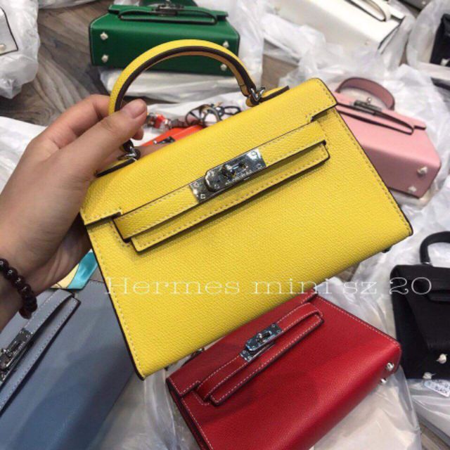 Túi HM Kelley size 20 tag bạc full hộp