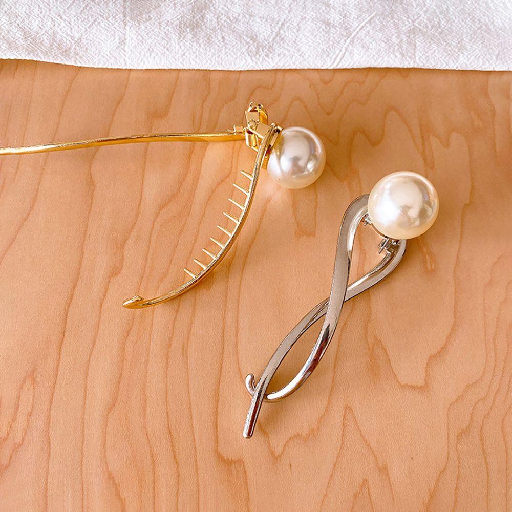 Kẹp Tóc Đuôi Ếch Phong Cách Cổ Điển Thời Trang Cho Nữ Giá Đỡ