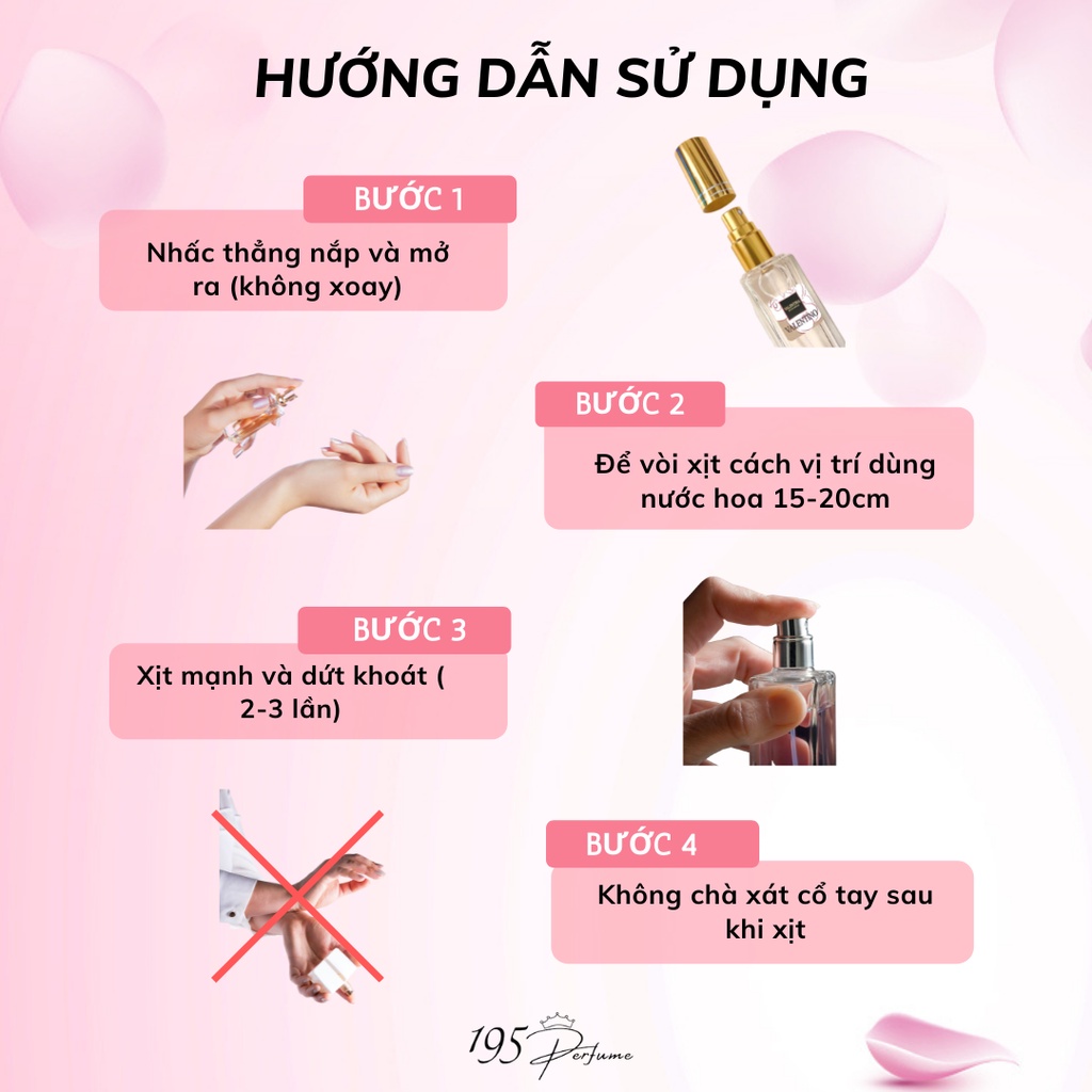 Nước hoa mini đi học 20ml Valen dịu nhẹ