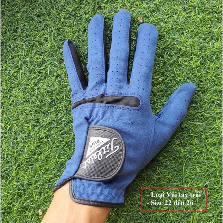 Găng tay golf Titleist Nam Nữ tay trái chống trơn trượt thoáng khí loại vải và da cao cấp. [Golf_Store]