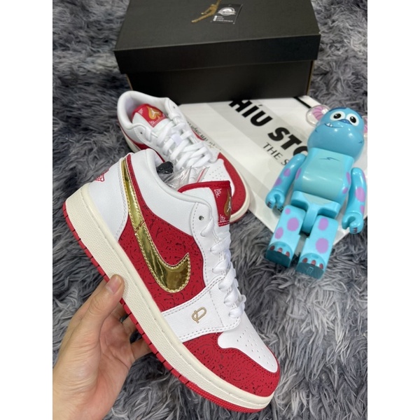 Giầy Thể Thao Air Jordan Low Spades Lơ Khơ Thần Bài Best 2022 |Đế Khâu|Logo Sắc Nét