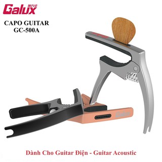 Capo Guitar Acoustic Đa Năng Galux GC-500A | Capo 3 Trong 1