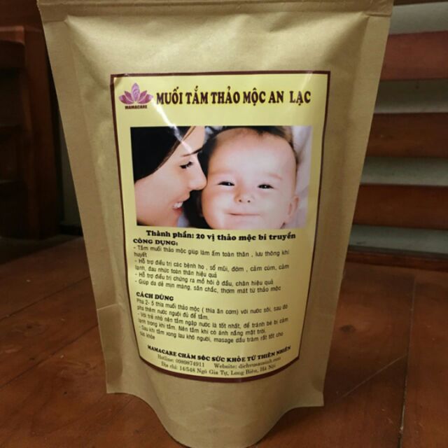 Muối tắm Thảo mộc An Lạc
