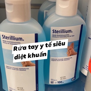 Nước rửa tay khô tiệt trùng Sterillium
