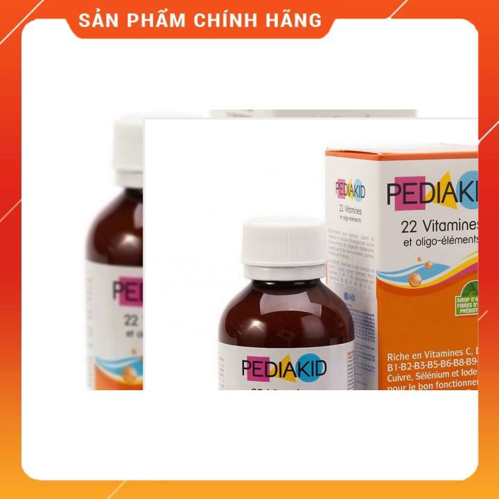Pediakid Fer Siro bổ sung sắt và vitamin nhóm B cho bé 𝐍𝐄𝐖 PEDIAKID FER + VITAMINES B