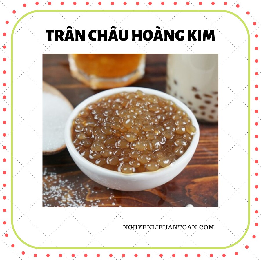 Trân Châu Hoàng Kim Đài Loan 3kg Ngon Chuẩn Vị Thương Hiệu [Nhắn Tin Shop Có Giá Rẻ Hơn]