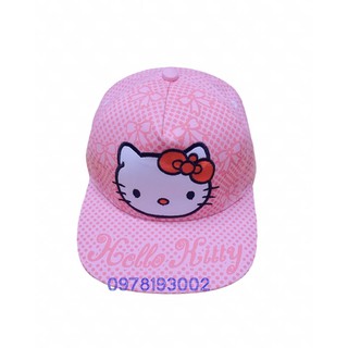 Nón kết Mèo Kitti Bé Gái (Hồng)
