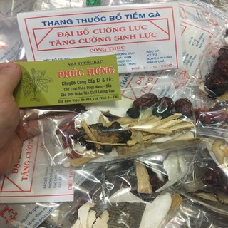 Freeship Thuốc bắc tiềm gà - Gói đủ vị