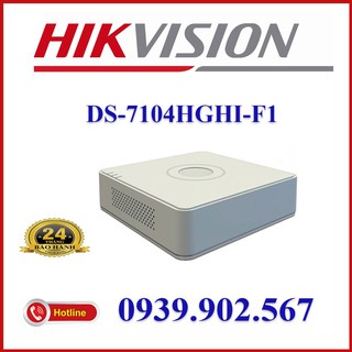Đầu ghi hình HD-TVI 4 kênh TURBO 3.0 HIKVISION DS-7104HGHI-F1 (S)