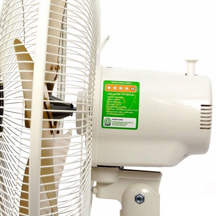 Quạt Bàn KDK A40B Cánh Kim Loại - Màu Vàng - Hàng Chính Hãng