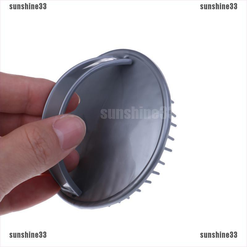 Lược Silicone Mát Xa Da Đầu Chống Trượt Khi Gội Đầu