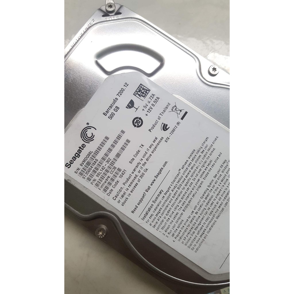 Ổ cứng 500g Pc Seagate , Western Blue { Bảo hành 6 tháng , 1 đổi 1 trong 6 tháng đầu tien } | BigBuy360 - bigbuy360.vn