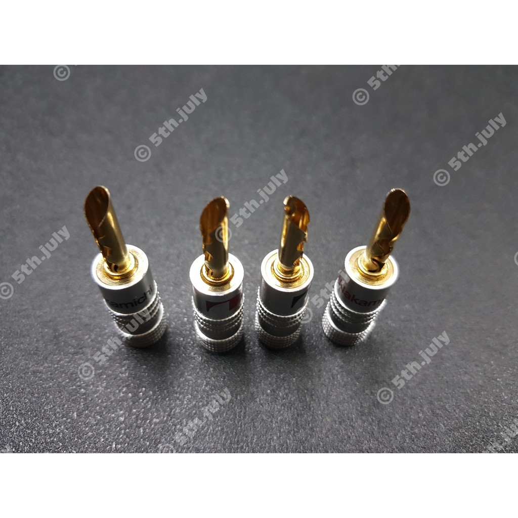 Bộ 4 Chiếc Jack bắp chuối Nakamichi cao cấp kiểu răng cưa