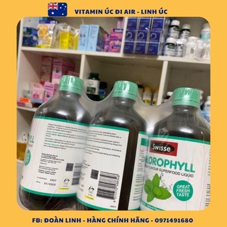 Nước diệp lục Swisse Chlorophyll 500ml