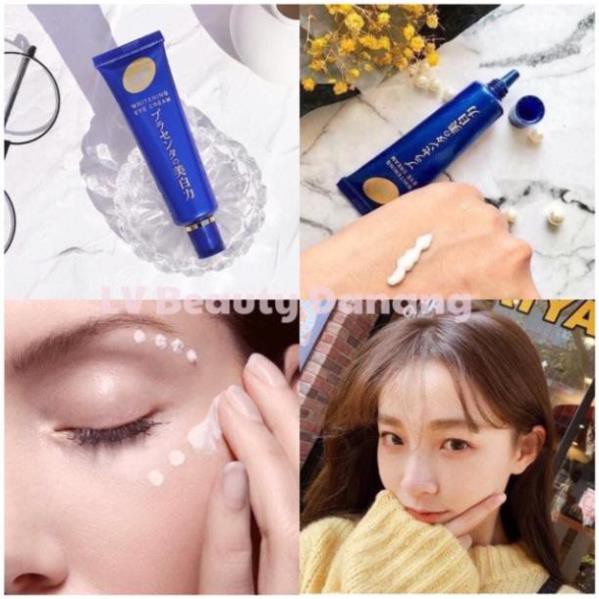 Kem Dưỡng Mắt Meishoku Whitening Eye Cream Nhật Bản 30g cho da nhăn, thâm quầng vùng mắt