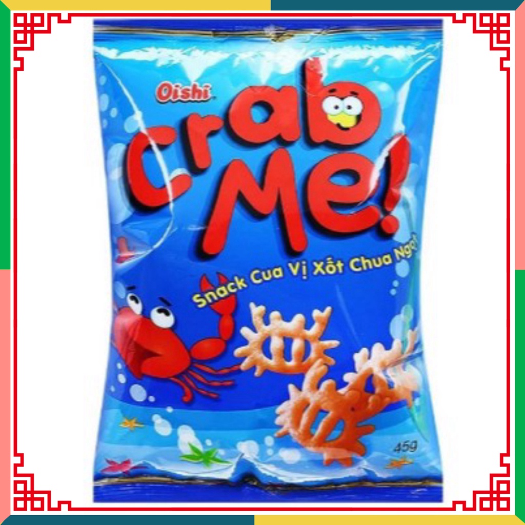 Bim Bim Snack Cua Vị Xốt Chua Ngọt Oishi 45g  Đại lý Ngọc Toản