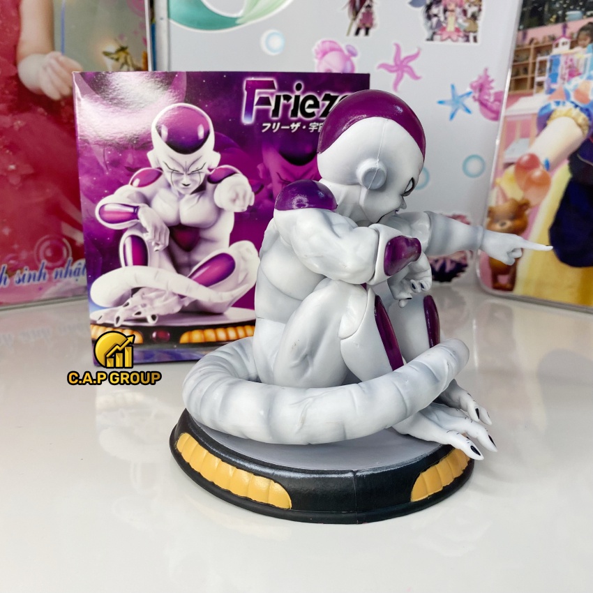 Mô hình Dragon Ball nhân vật Fide Frieza ngồi chỉ tay trên Tàu Vũ Trụ trong 7 Viên ngọc rồng - X36