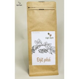 Cà phê nguyên chất arabica + robusta - fox cafe - đột phá 1kg
