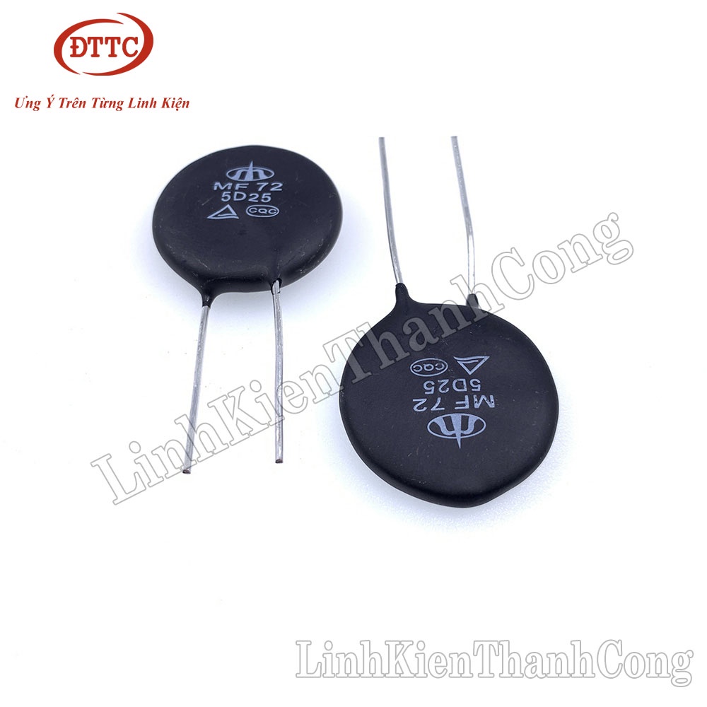 Điện Trở Nhiệt NTC 5D-20 5R 20mm 5D-25 5R 25mm