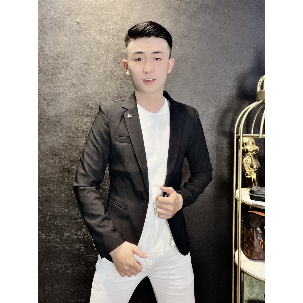 Áo vest nam body cao cấp VENICE kiểu dáng Hàn Quốc, đơn giản, phong cách, áo com lê cho nam.