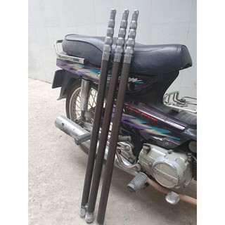 Sào CARBON treo lồng chim cao cấp siêu cứng , siêu nhẹ. 4m dài