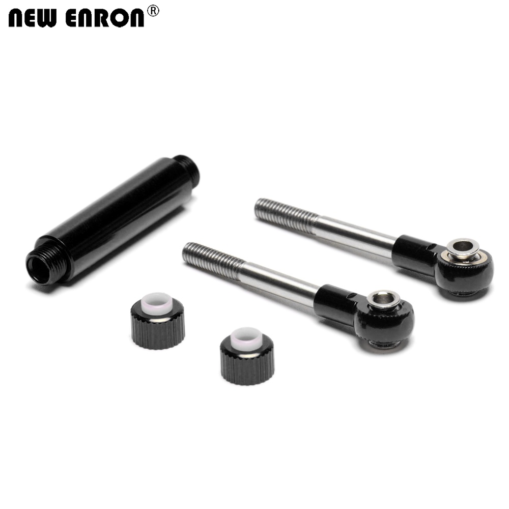 75mm 80mm 85mm 90mm 95mm 100mm Thanh kéo liên kết Servos có thể điều chỉnh cho RC Car 1/10 Axial SCX10 Traxxas TRX4 D90 HSP KYOSHO