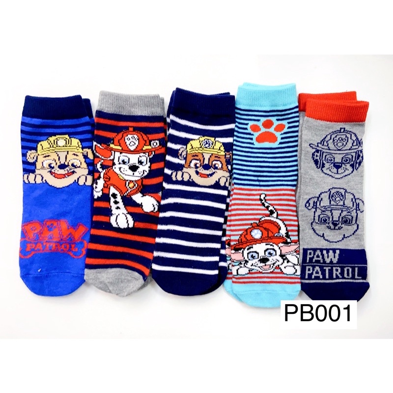 Tất vớ trên mắt cá Paw patrol chó cứu hộ cho bé trai Thu đông
