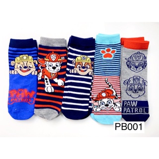 Tất vớ trên mắt cá Paw patrol chó cứu hộ cho bé trai Thu đông