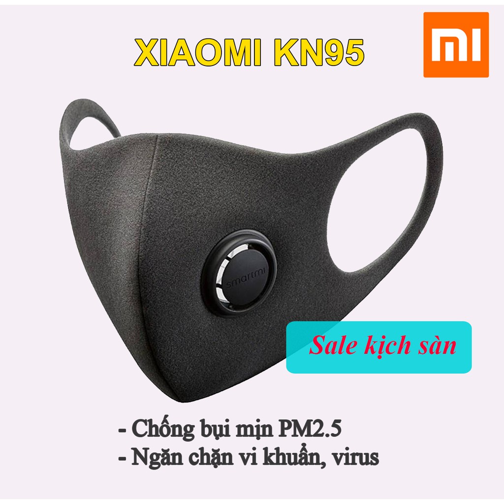 Khẩu trang Xiaomi SmartMi KN95 chống bụi mịn PM 2.5