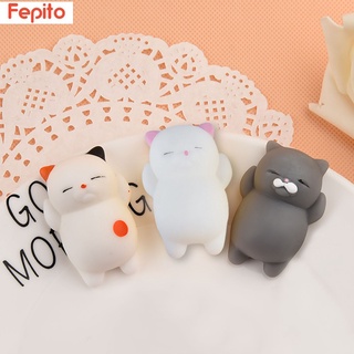 Set 3 đồ chơi bóp nén siêu mềm hình mèo dễ thương