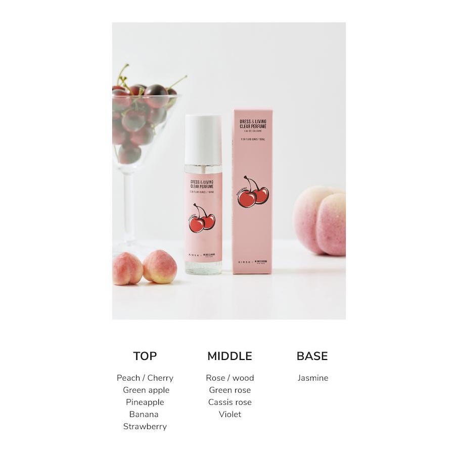 [Siêu Hot] Nước hoa W.Dressroom X Kirsh Dress & Living Clear 100ml | Thế Giới Skin Care