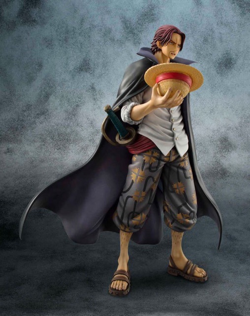 25cm Mô hình Tứ hoàng Shanks tóc đỏ POP One piece