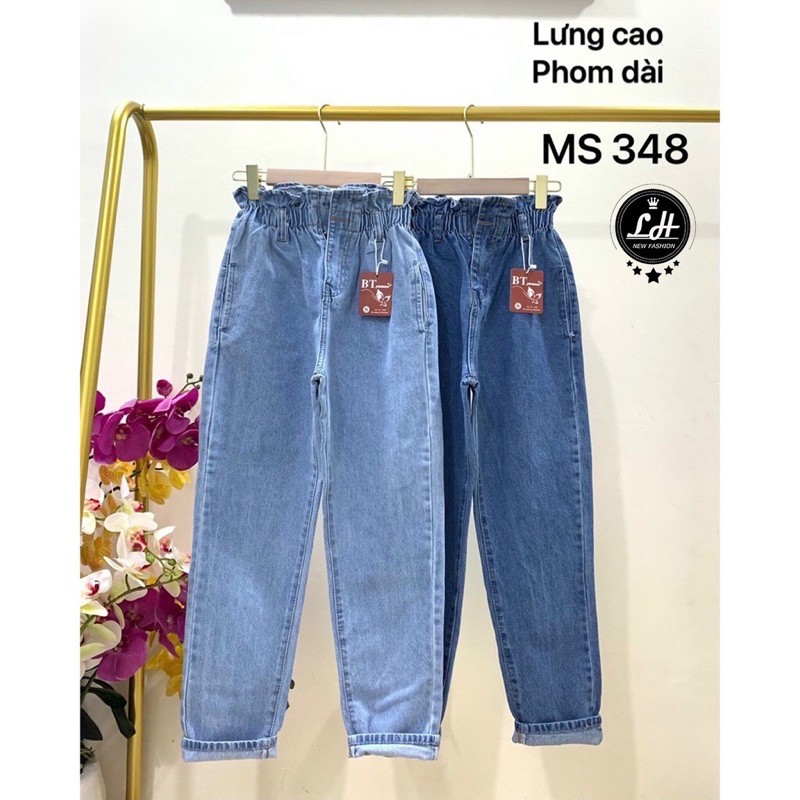 Quần baggy cạp chun có dây nơ lưng Ms 319 | BigBuy360 - bigbuy360.vn