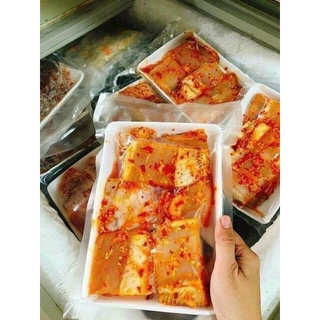 Cá dứa ướp tỏi ớt khay 500gr