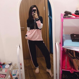 Đồ bộ hồng zara siêu xinh