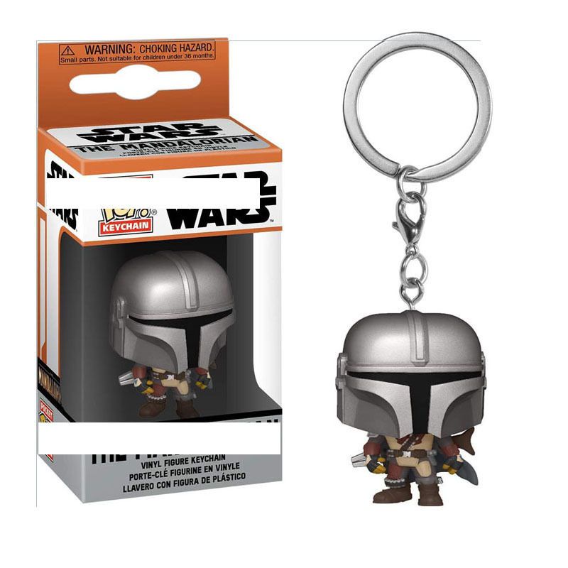 Móc gắn chìa khóa Funko Pop nhân vật Darth Vader Yoda R2-D2 trong phim Star Wars