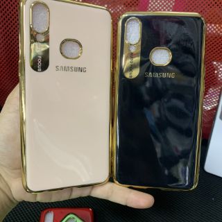 Ốp Samsung A10S dẻo xi viềng bóng