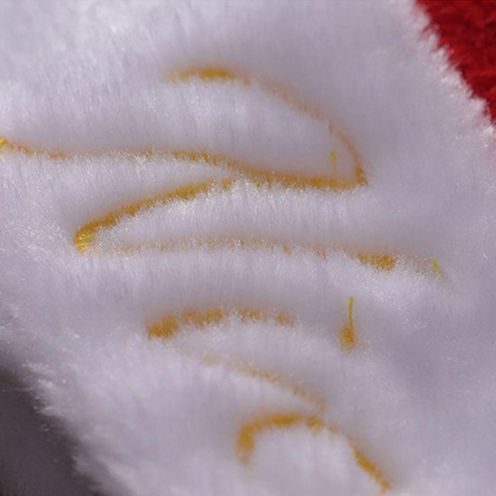 EUTUS Mũ Giáng Sinh Lông Nhung Thêu Hình Ông Già Noel