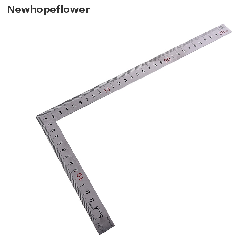 Thước Đo Góc Vuông Bằng Thép Không Gỉ 15x30cm 90 Cao Cấp