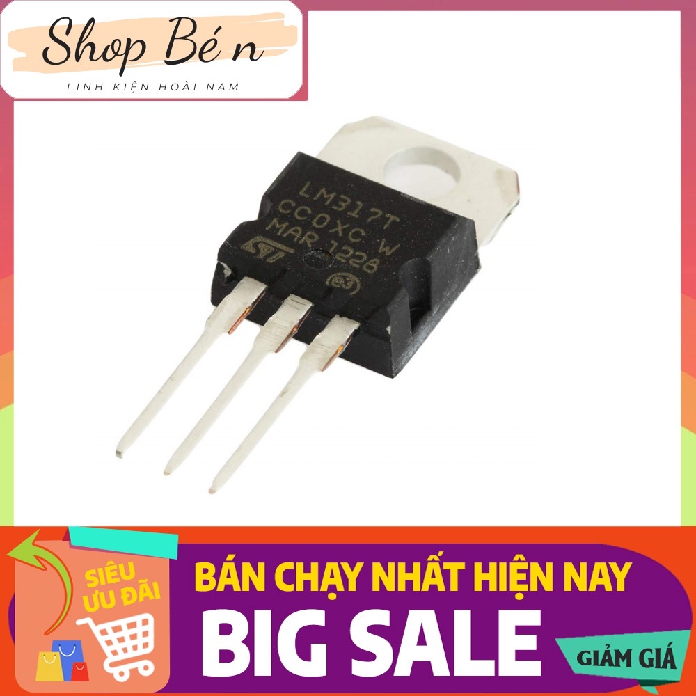 IC LM317T TO220 REG LDO ADJ 1.5A | BigBuy360 - bigbuy360.vn