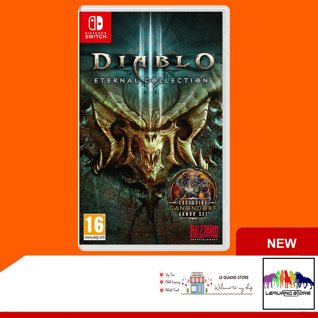 Đĩa game Nintendo Switch: Diablo 3: Eternal Collection