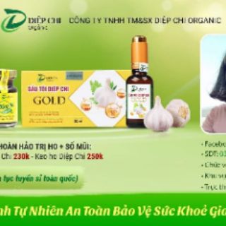 [Freeship toàn quốc] - Tinh dầu tỏi Diệp Chi Gold +