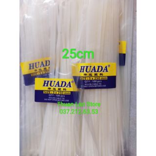 Túi 100c Dây Rút Nhựa Dài 25cm
