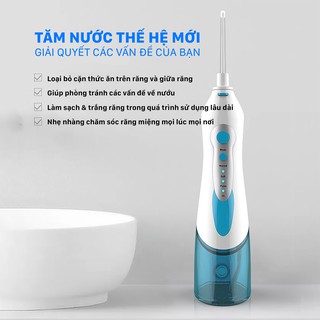 Máy tăm nước cầm tay TJ Youme Oral Lrrigator RL I5501 ( Tặng Kèm Túi Đựng Máy )