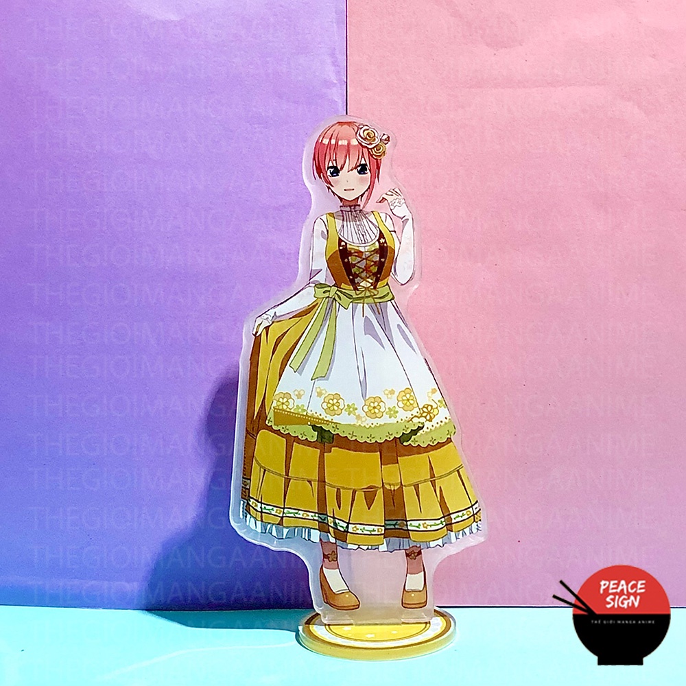 Mô hình mica Gotoubun no Hanayome Nhà có năm nàng dâu moe cute anime chibi acrylic standee