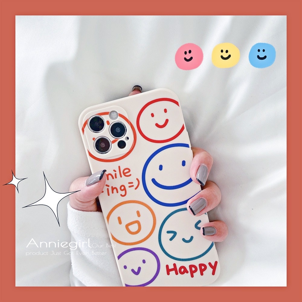 ốp điện thoại Tpu Mềm Siêu Mỏng In Hình Mặt Cười Cho Iphone 11 Pro Max Xs Max Xr 8 7 Plus | BigBuy360 - bigbuy360.vn