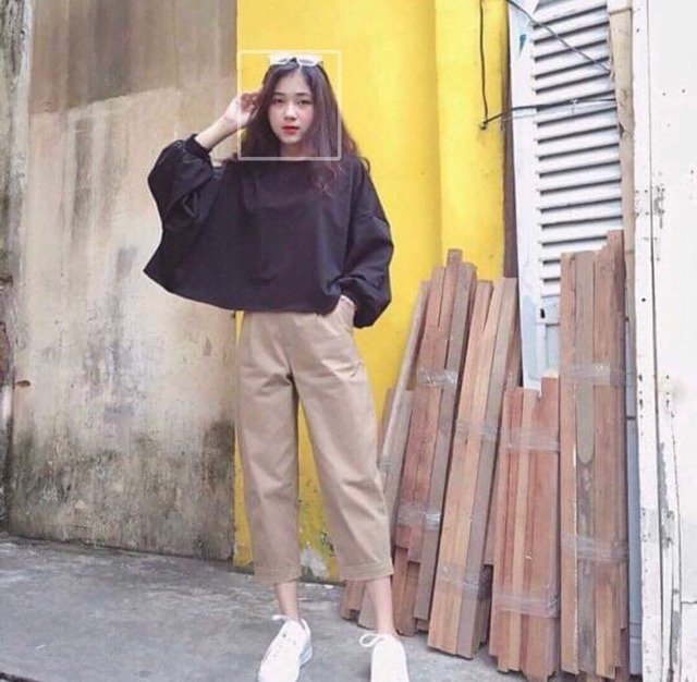 [Mã FAMAYWA giảm 10K đơn 50K] [TY Áo croptop tay dài basic đơn giản- trẻ trung | BigBuy360 - bigbuy360.vn