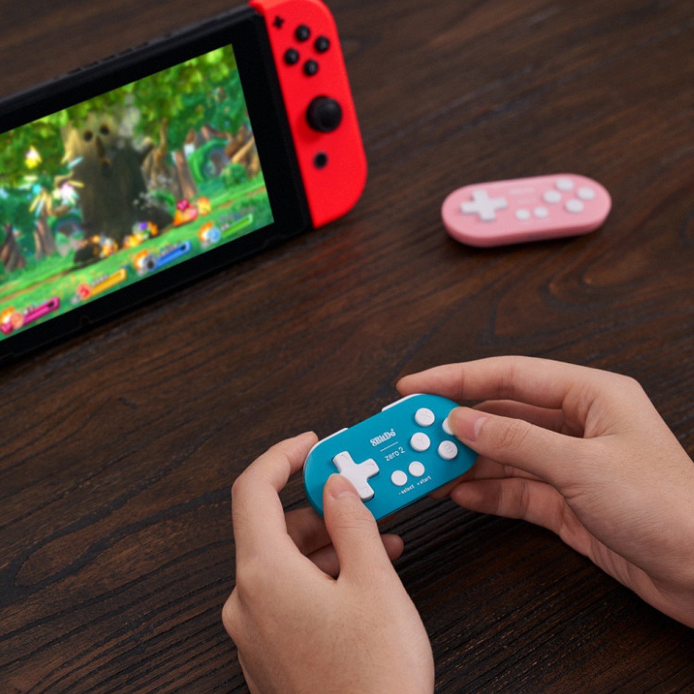 NINTENDO (Đang Bán) Bộ Thiết Bị Chơi Game 8bitdo Zero 2 Bluetooth Cho Raspberry Pi 2b / 3b / 3b + / 4b / Zero / Zero Và Phụ Kiện