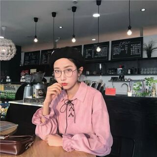 🎀 Áo sơ mi đan dây